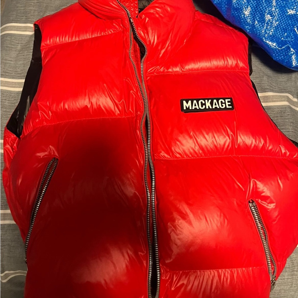 Mackage Red Puffer Vest